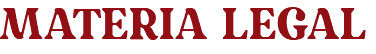 MATERIA LEGAL